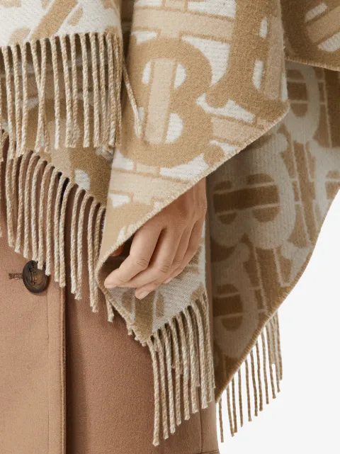 burberry monogram cape