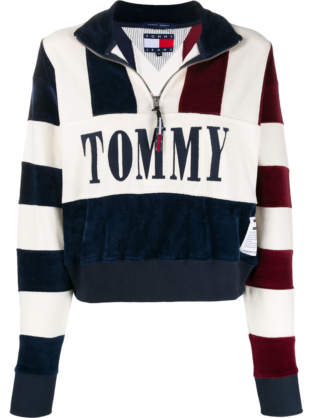 tommy jeans velour