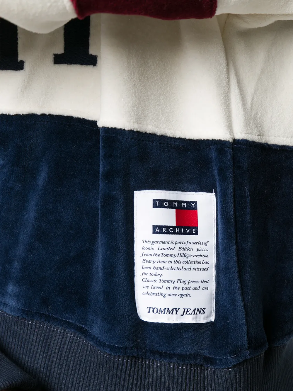 tommy jeans velour