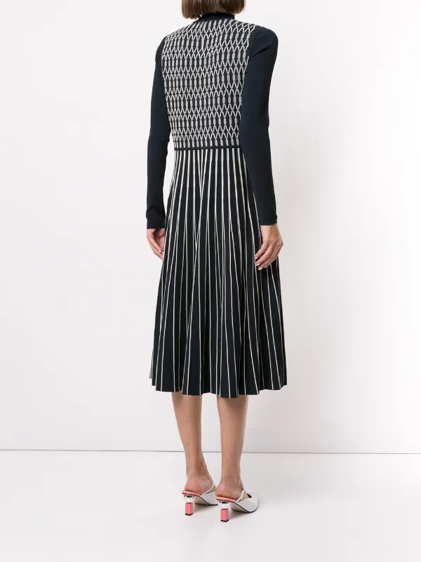 tory burch striped knit dress