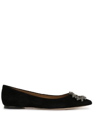 Tory Burch Crystal Buckle Loafers - Farfetch