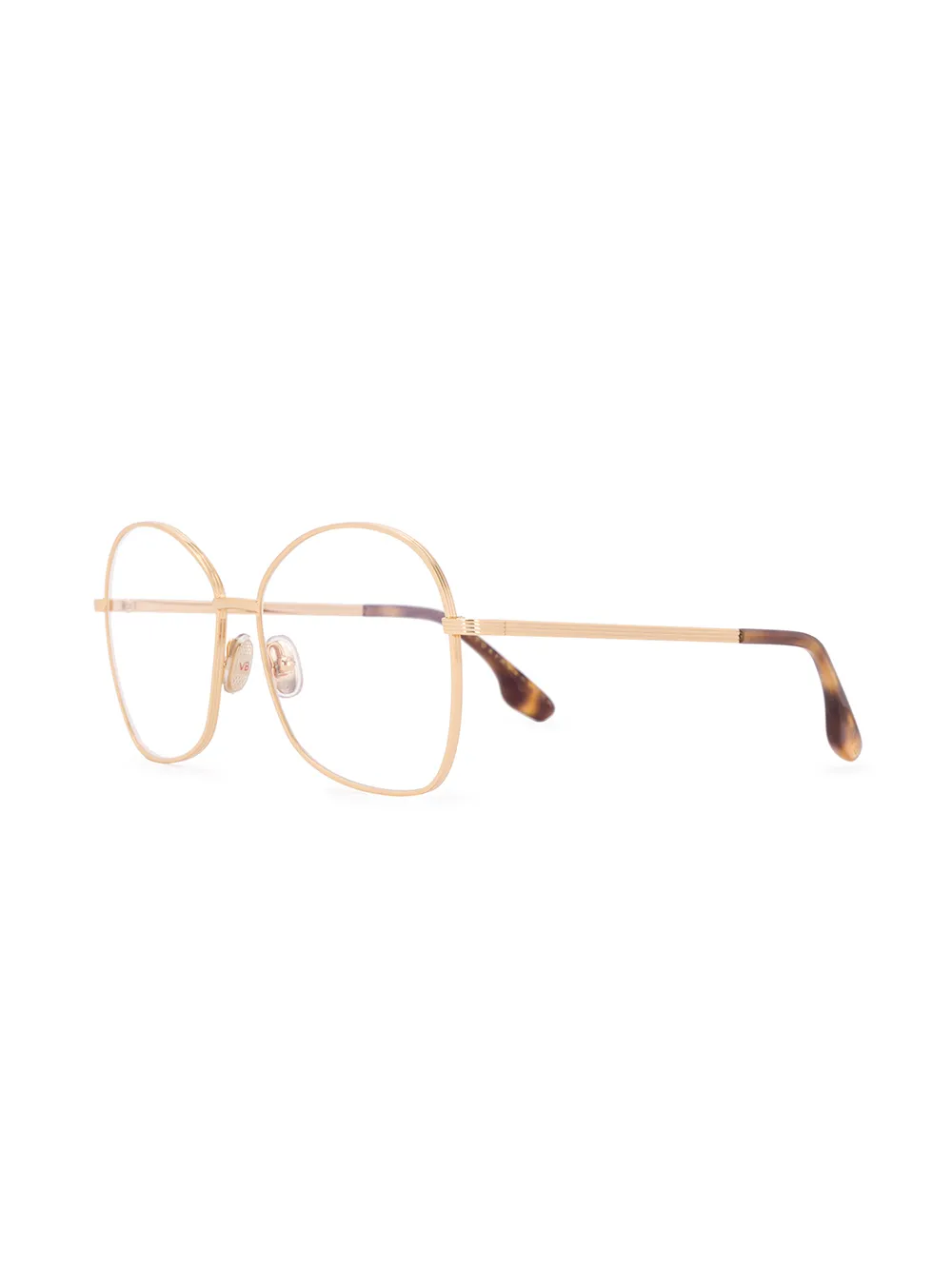 Victoria Beckham Bril met oversized montuur Goud