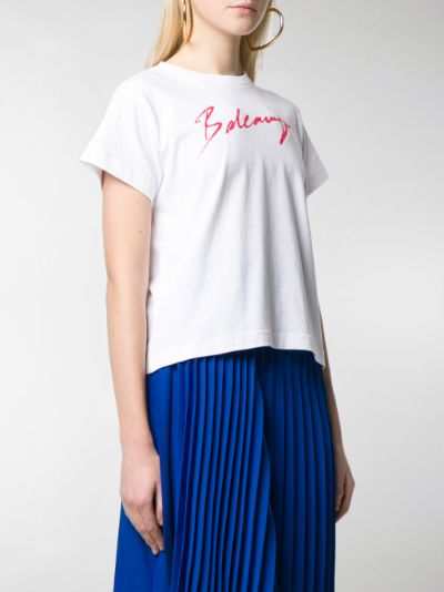 balenciaga signature t shirt