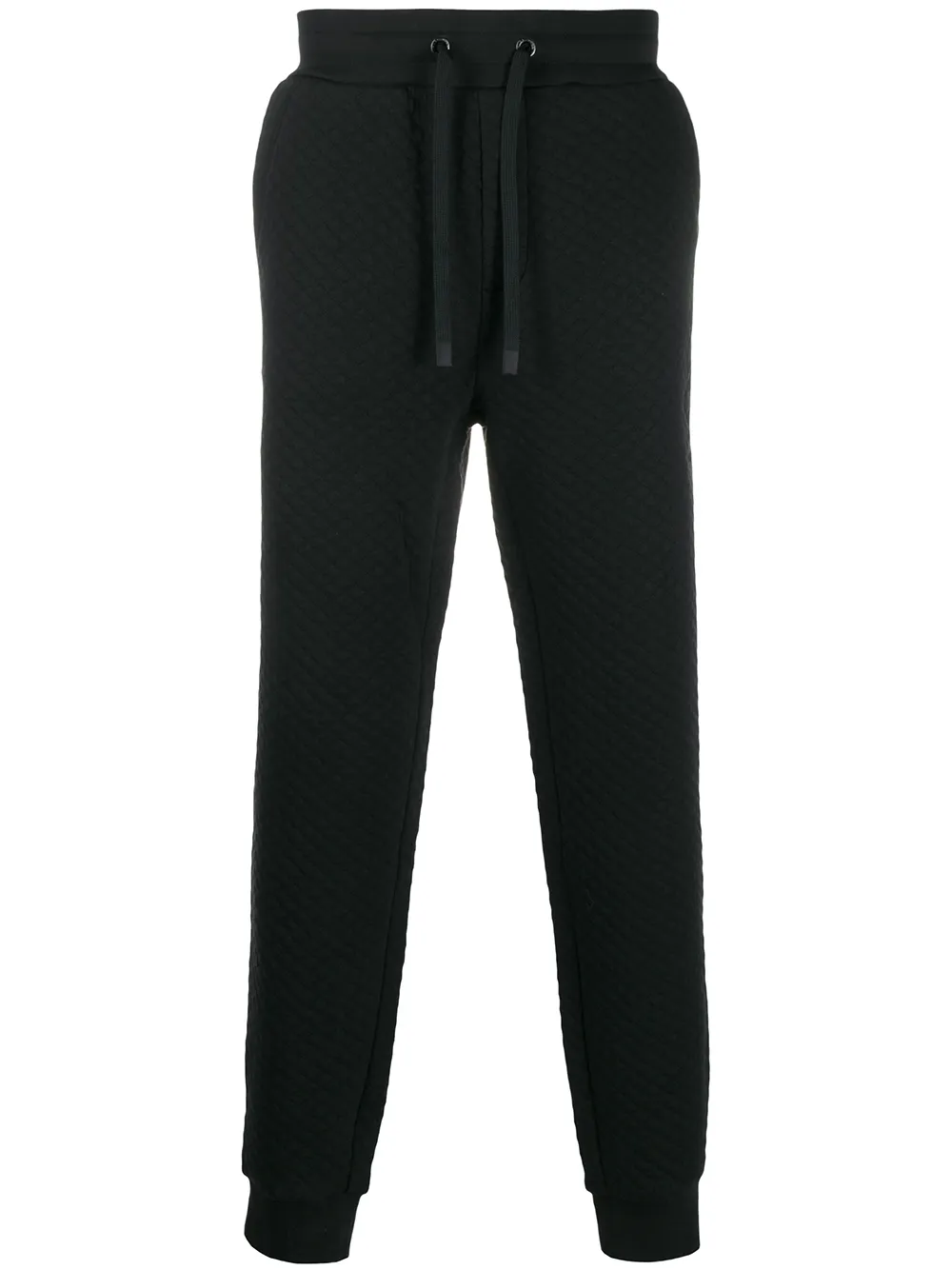 boss quilted track pants