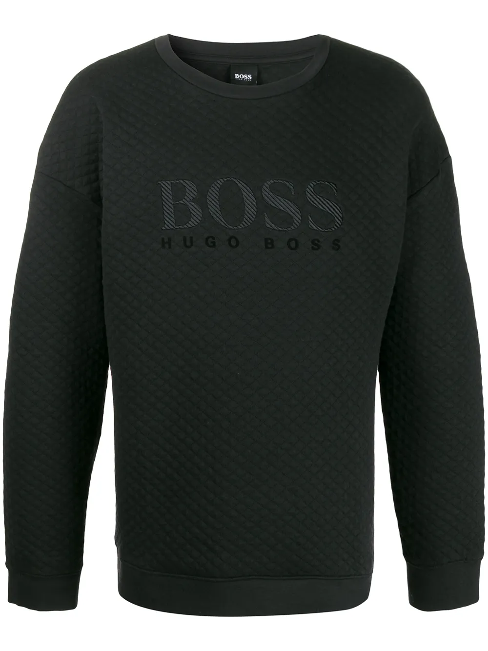 фото Boss Hugo Boss стеганая толстовка с логотипом