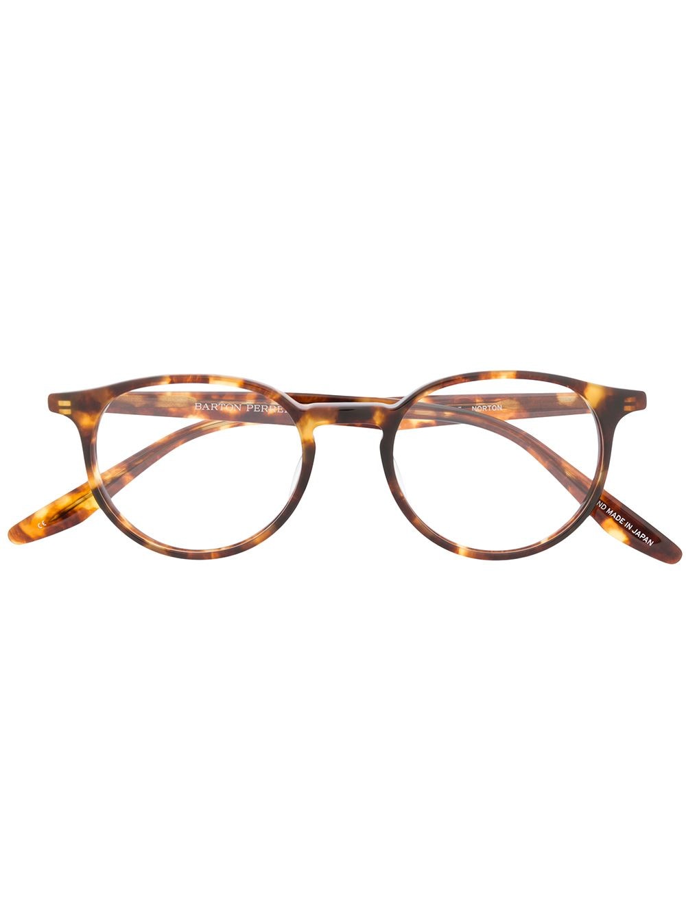 Shop Barton Perreira Norton Round-frame Glasses In Braun