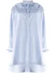 Image 1 of Maison Margiela sheer-overlay shirt-dress