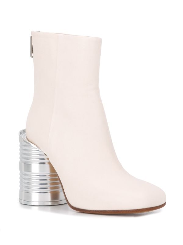 MM6 Maison Margiela Tin Can Heel Ankle Boot - Farfetch