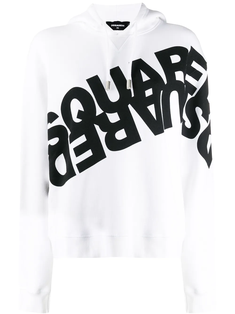 dsquared hoodie white