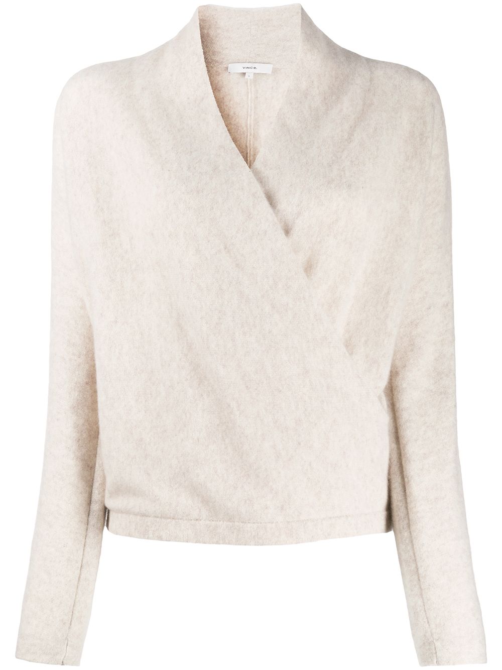 Vince Wrap Style Front Cashmere Jumper 