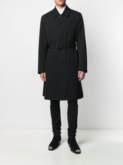 Givenchy Belted Wool Trench Coat - Farfetch