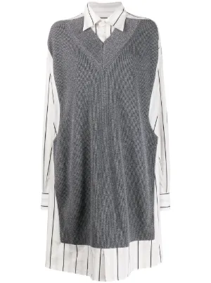 Maison Margiela 스트라이프 니트 셔츠