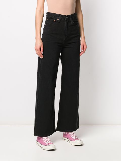 ribcage wide leg jeans