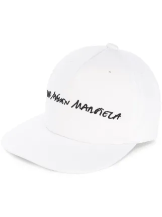 MM6 Maison Margiela Embroidered Logo Baseball Cap - Farfetch