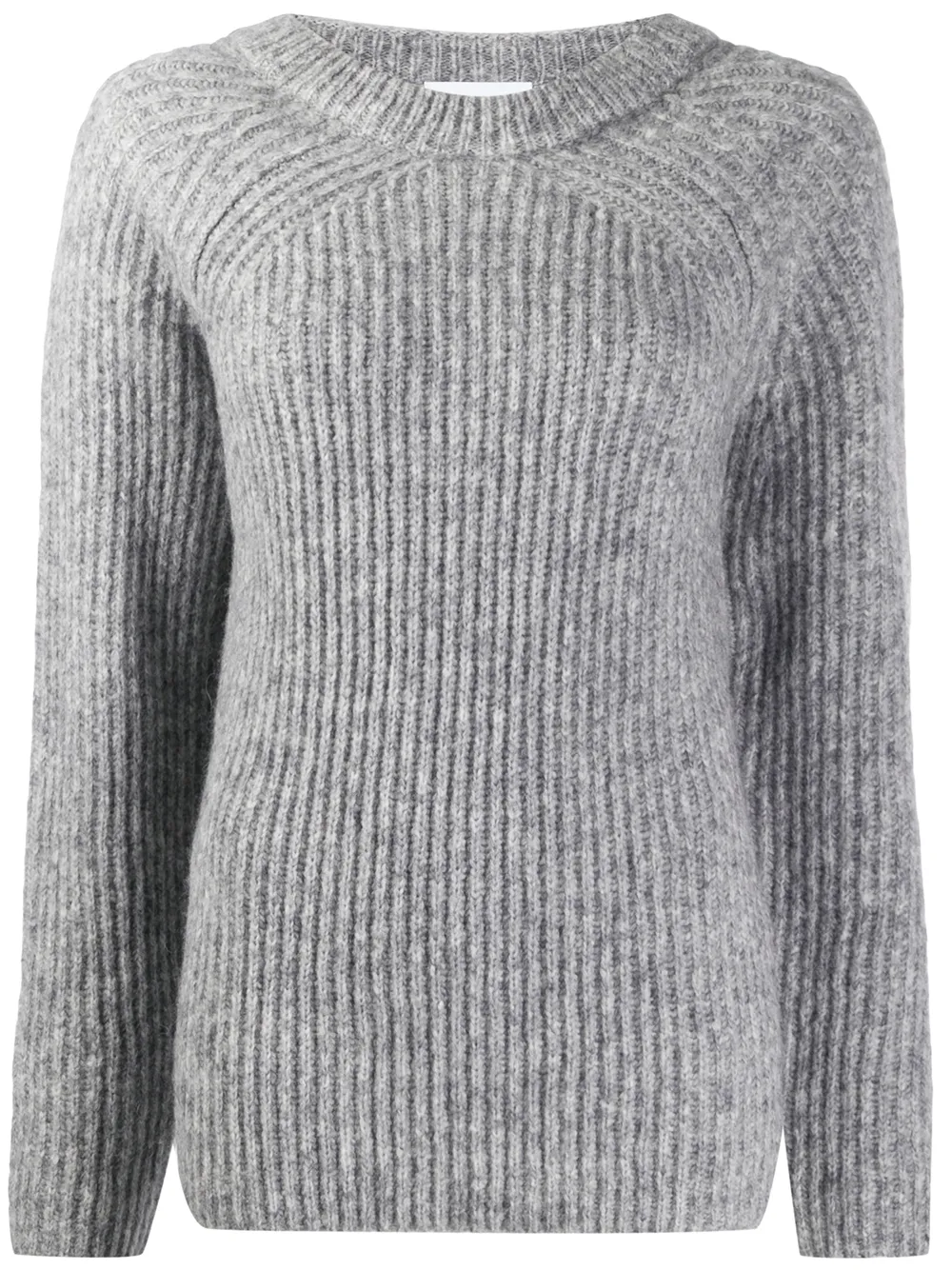 helmut lang 灰色 ghost 羊毛 and 羊驼毛毛衣