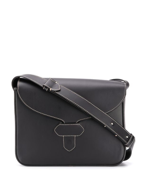 maison margiela leather shoulder bag