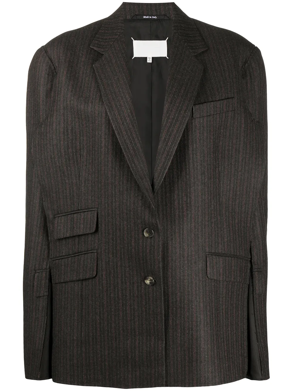 Maison Margiela Gestreifter Oversized-Blazer Sf0Cp ANDEm Maison Margiela Gestreifter Oversized-Blazer Sf0Cp ANDEm