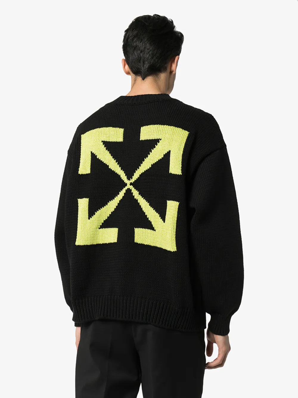 OFF-WHITE OFF-WHITE HARRY THE BUNNY SWEATER,OMHE032R20F94008104514703443