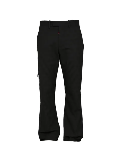 Off-White logo tailored trousers