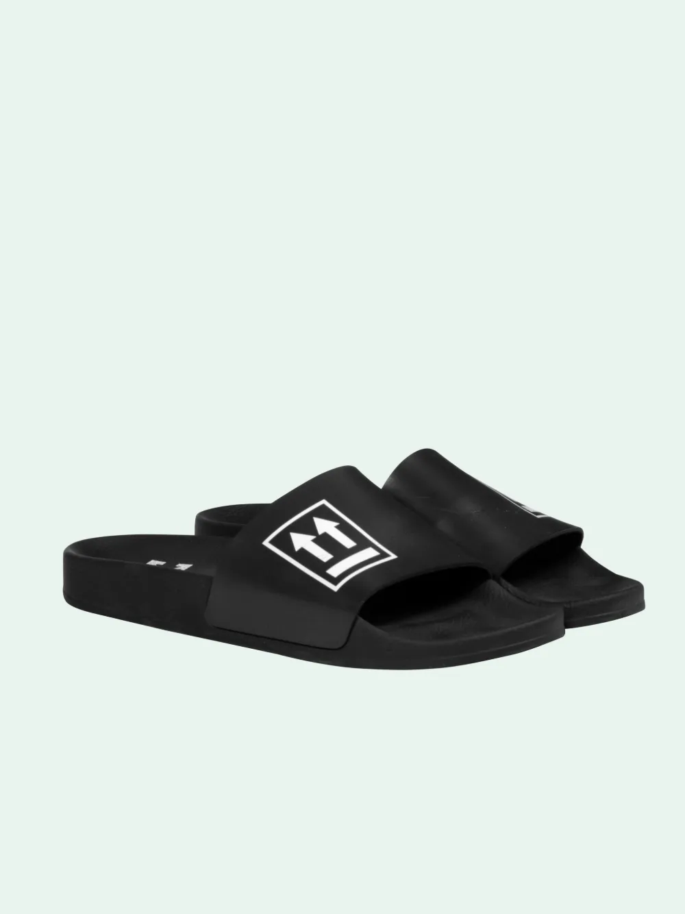 off white sliders pink