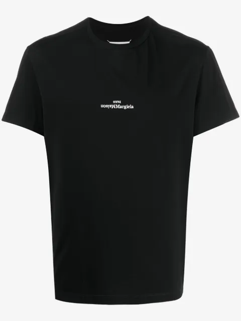 Maison Margiela distorted logo T-shirt
