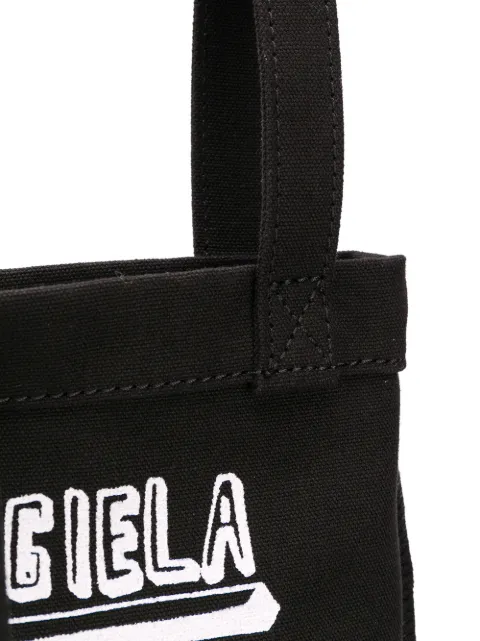 MM6 Maison Margiela ロゴ ハンドバッグ - Farfetch