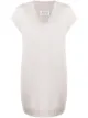 الصورة 1 من Maison Margiela فستان واسع منسوج برقبة V