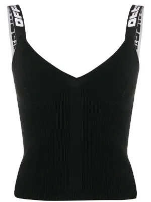 black and white knitwear