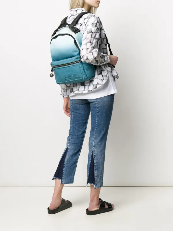 diesel canvas backpack