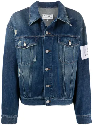 Jeansjackor från MM6 Maison Margiela Dam Farfetch Billiga Jeansjackor från MM6 MAISON MARGIELA för Kvinna på
