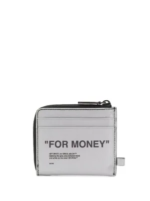 white money purse