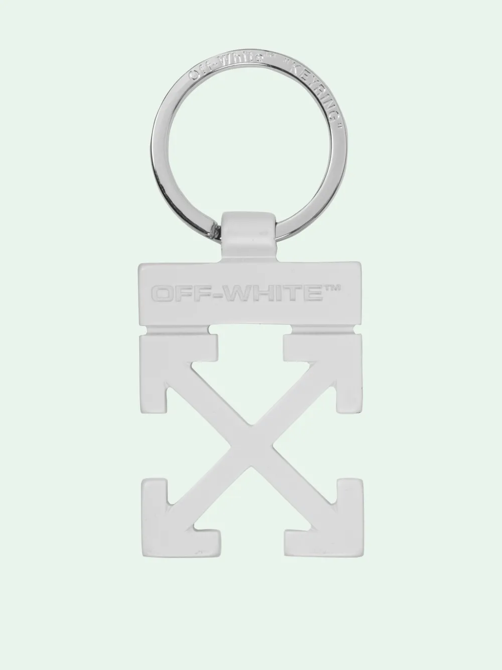 WEB限定デザイン OFF-WHITE ARROWS KEYRING / WHT/BKセット ...