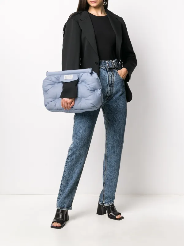 belted high rise jeans