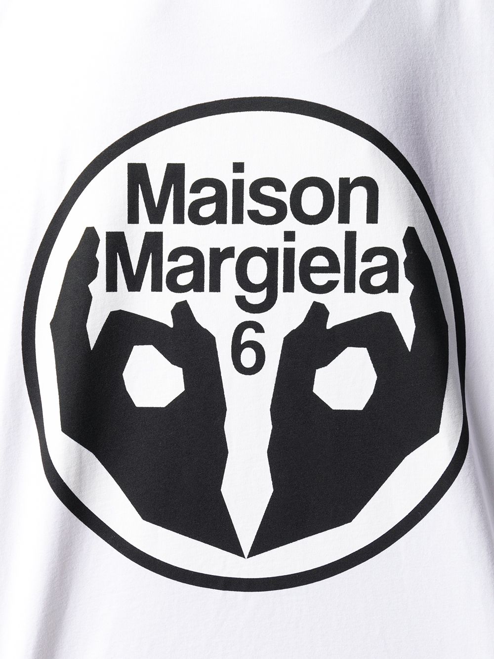 фото Mm6 maison margiela платье-толстовка с логотипом