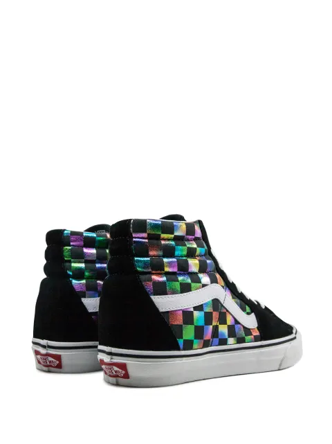 vans checkered iridescent
