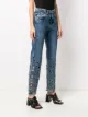 Maison Margiela perforated straight-leg jeans