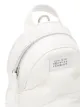 Maison Margiela quilted-effect logo-patch mini backpack