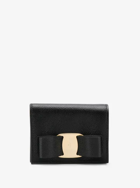Ferragamo Vara bow leather wallet