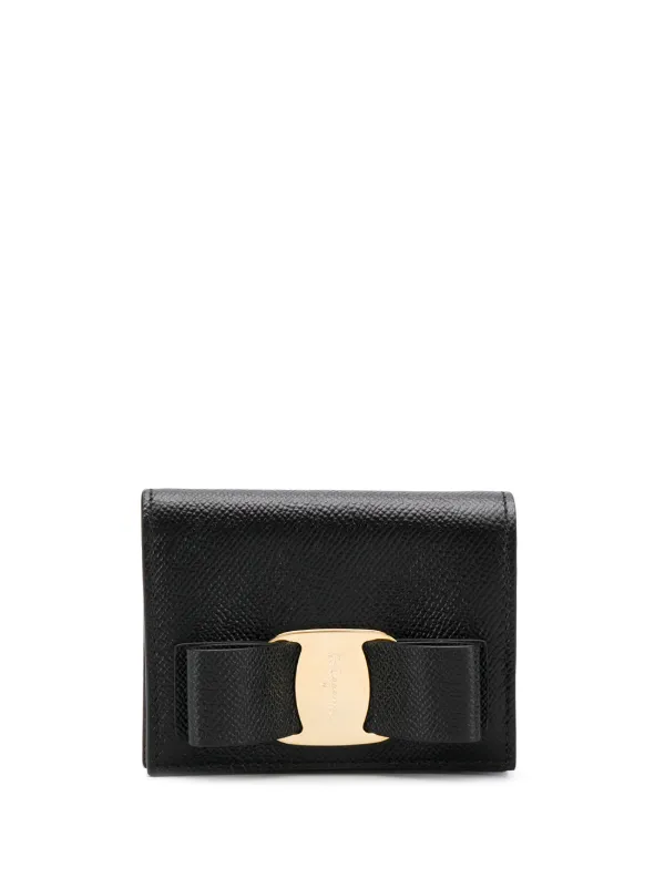 Ferragamo Vara Bow Cardholder Wallet - Farfetch