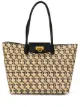 Image 1 of Salvatore Ferragamo Gancini printed tote