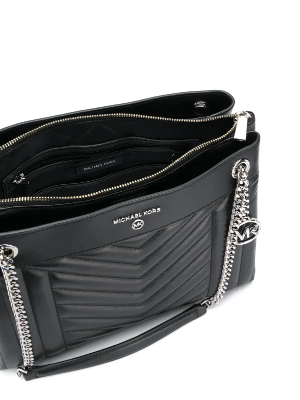 susan medium quilted leather satchel
