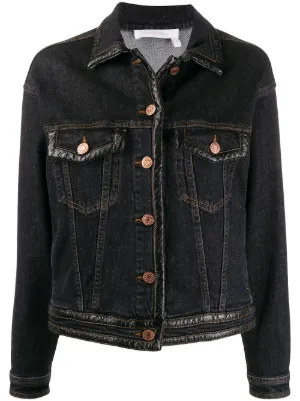 black denim jacket womens sale