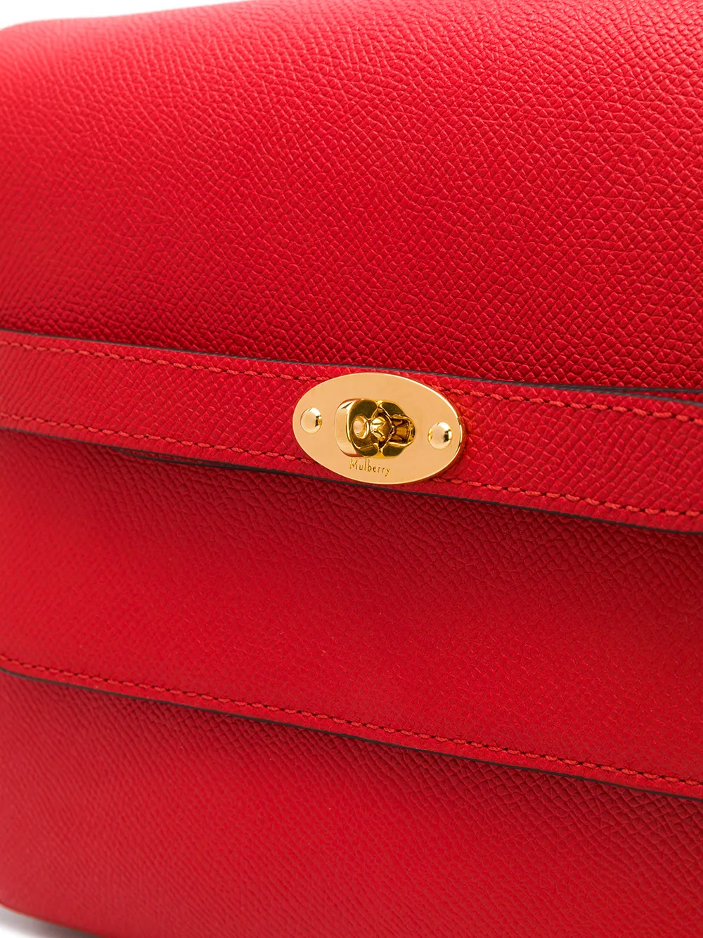 mulberry red handbag
