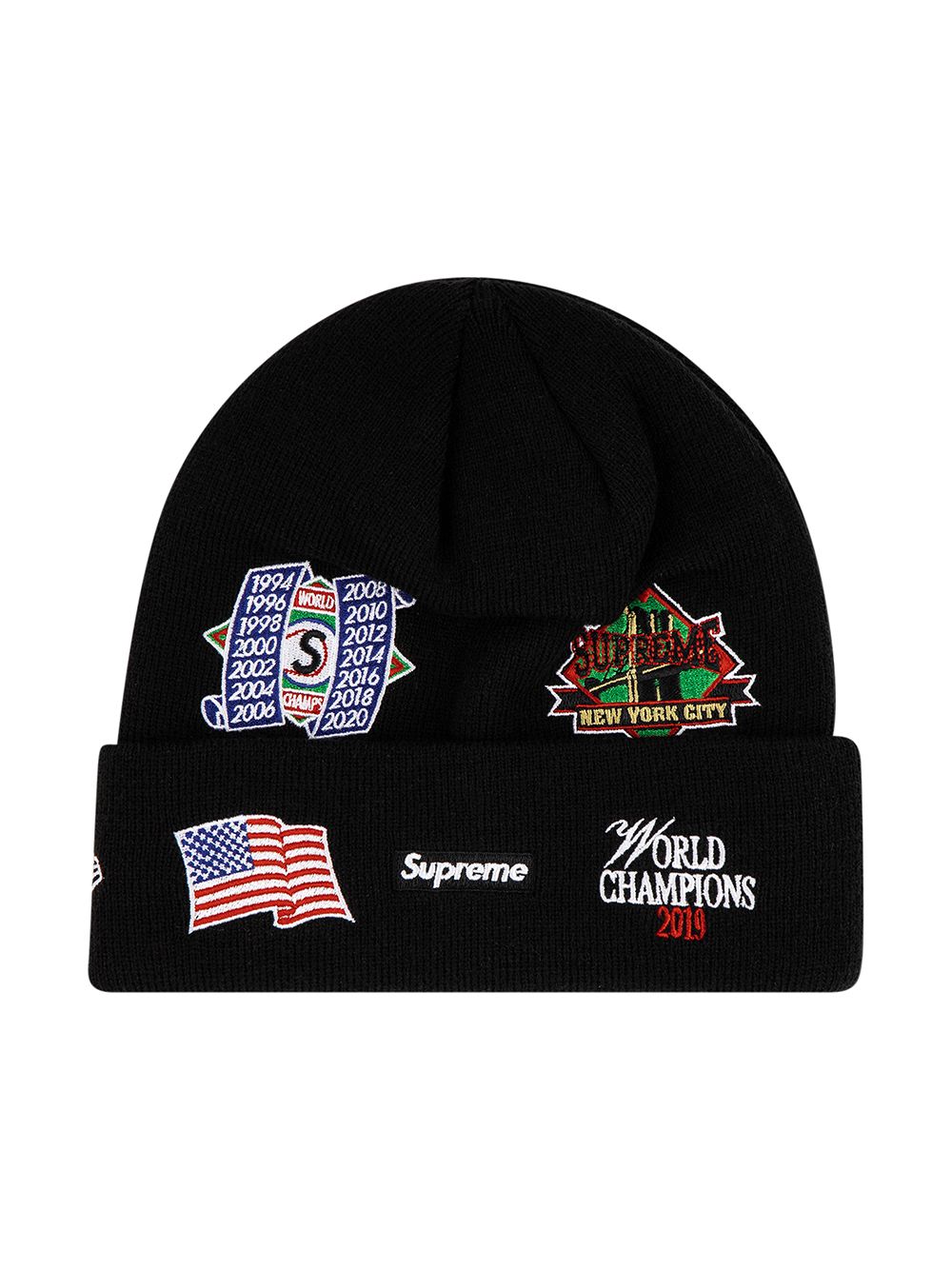 фото Supreme шапка бини championship из коллаборации с new era