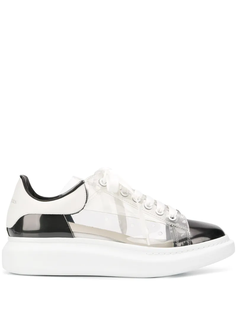 alexander mcqueen leather platform sneakers