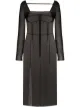 Image 1 of Supriya Lele sheer square-neck dress