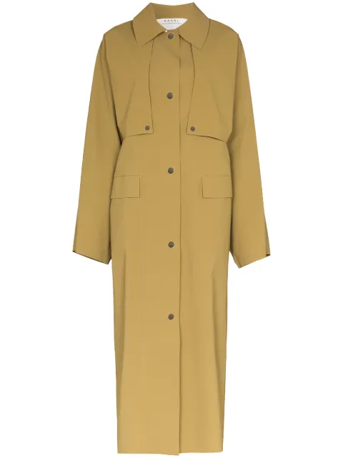 KASSL Editions button-up coat