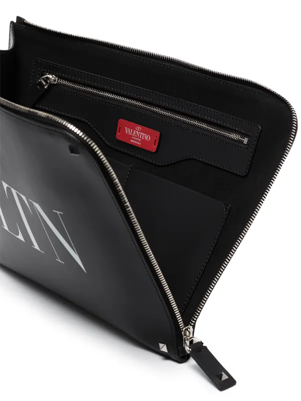 Valentino leather new arrivals pouch