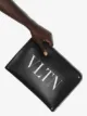 Valentino Garavani VLTN logo leather pouch