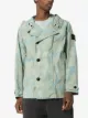 Stone Island Devoré watro hooded jacket